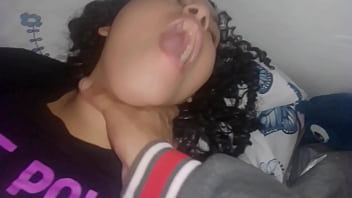 PLAYING WITH THE HOT CUMSHOT'S PUSSY USING VIBRATORS, I LEFT