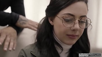 Virgin teen is tricked by social worker into fucking