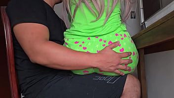 Video shows how the Stepfather Touches his Stepdaughter's Ass when