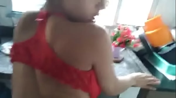 Sexo  na cozinha 