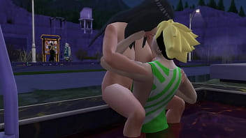 Porn Cap 2 she went to the pool with hinata