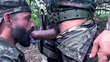 SERGEANT OF THE GROSSO ROLL PUNISHING SOLDIER WITH A ROLL