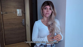 ROOM SERVICE! I met her at the hotel and was