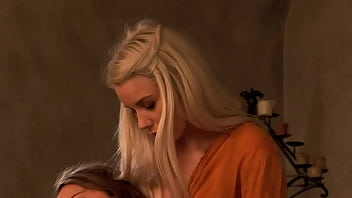 Katrin And Roxanne Have Sex With One Cock Who Drills