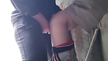 I caught my neighbor masturbating and fucked her hard with