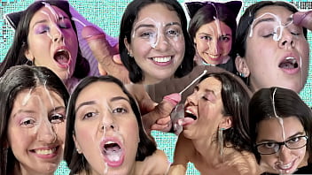 Huge Cumshot Compilation - Facials - Cum in Mouth -