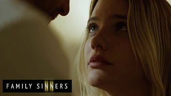 FAMILY SINNERS - Stepfather Gives His Stunning Blonde Stepdaughter A