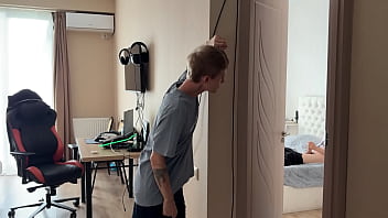 Part 1 caught my straight friend jerking off to gay