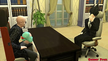 Servant Slaves Episode 5 Bulma Beautiful Wife Sucks the Boss