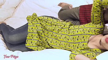 Cute Indian Stepsis romance, chudai long sex after orgasm with