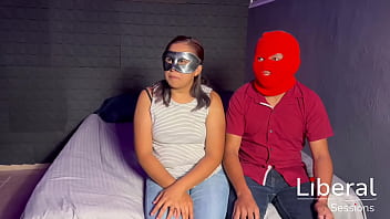 Couple enjoys their first Cuckold encounter, husband lets her be