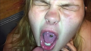 Sexy Blonde Smoking & Licking Her Hard Pink Nipples Takes