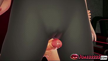 Reina the Wet Sexy Yoga Instructor 3D Animation - Thighjob