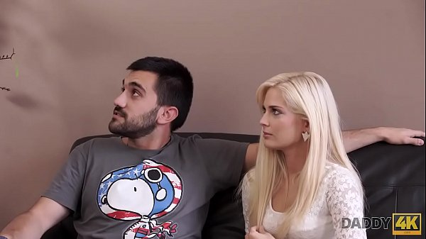 DADDY4K. Blonde cutie wants to have hot sex with experience