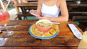 The Tinder girl agrees to go out to eat and