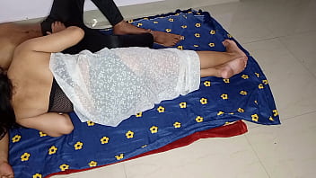 Step Aunty Sharing Bed With Me When Her Husband Not