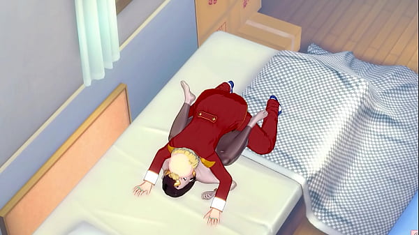 Hentai Raven (Teen Titans) Porn with a man in red