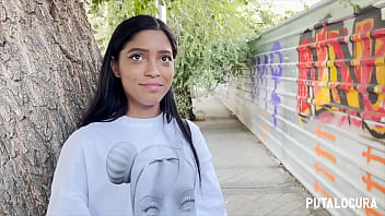 PutaLocura - Torbe catches the skinny young woman Kali and