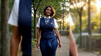 Futanari showing off their Futa Love Bars [AI PMV]