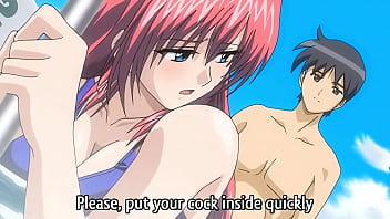 Step Sister Asks For Sex in the Pool - Hentai