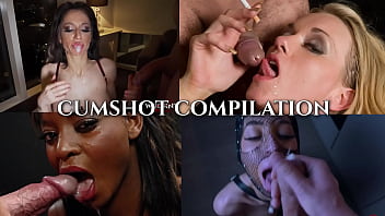 Cum in mouth compilation hot babes Evilyn Jezebel Paige Ashley