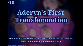 Aderyen's First Transformation - female Werewolf TF audio