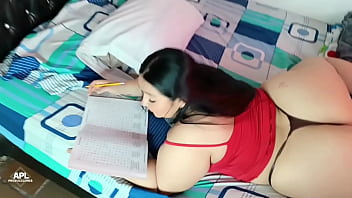 I help my stepsister with her homework and as a