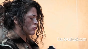 Homeless Woman Seduces Man Who Saved Her | DarkAsFuck