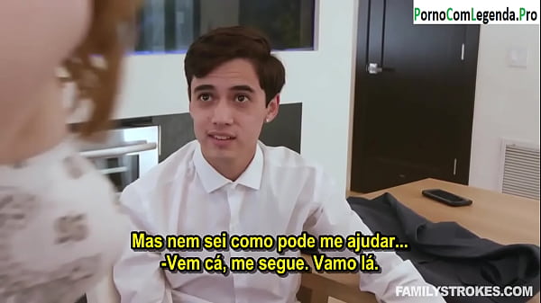 Practicing sex with my stepsister for the prom - subtitled