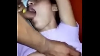 Petite Latina slut has a threesome with her husband and