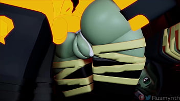 Molten lets out her frustration on Grave Digger but it