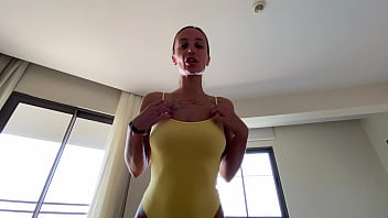 Step sister pov fuck during vocations in hotel room. Hot