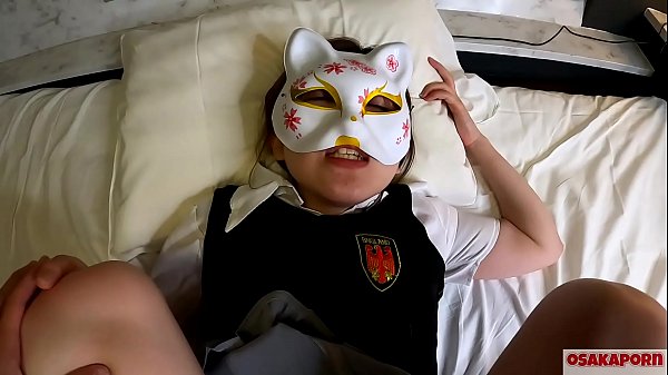 Japanese young costume lady likes to have sex and get