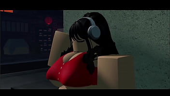 Thick slavic Roblox sucks a hybrid's massive monster penis