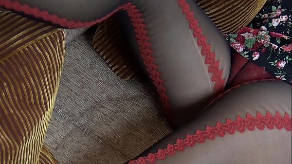 Monica sexy red and black pantyhose preview full video at