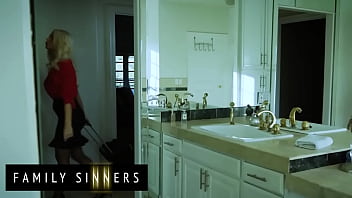 FAMILY SINNERS - Blonde Milf Is Feeling Lonely In Her