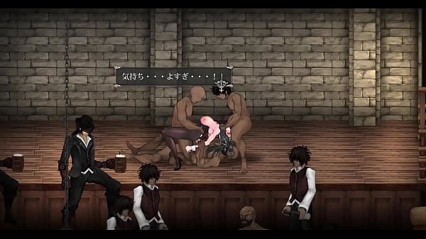 [Gallery] Bunny girl suit gangbang on stage Hentai Game