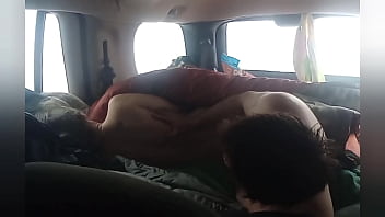 Walmart parking lot sex in car