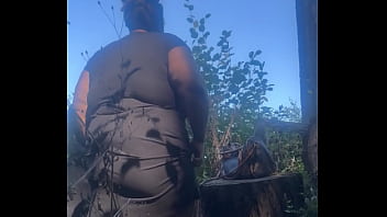 Found a nice spot in nature to nut in my