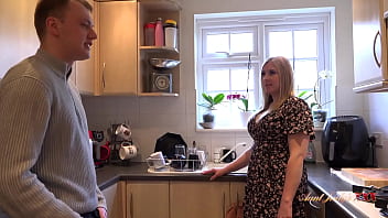 AuntJudysXXX - Hot BBW MILF Charlie Rae Fucks her Lazy