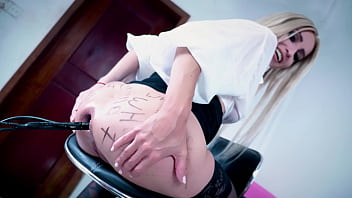 ONE chair TWO anal enthusiasts - WHO's going to WIN?