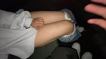 [Big ◯ raw couple car sex] I went on a