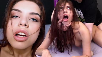 Virgin Step Daughter Begs For ROUGH WILD SEX And Cums