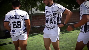 After training we went to the captain's apartment for some