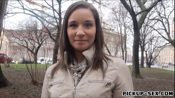 Barmaid Myrna Joy flashes her big tits and fucked for