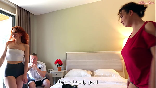 One Shared Bed for Three?! on the Very First Day