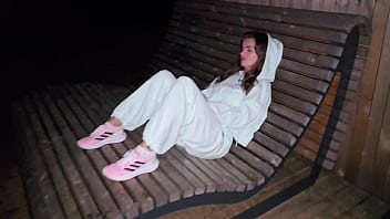 At the recreation center, I talked a married slut into