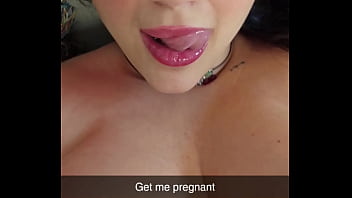 Homewrecker begs to be bred on snapchat while U sit