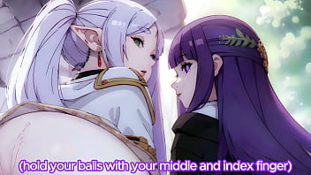 Frieren and fern captured a demon