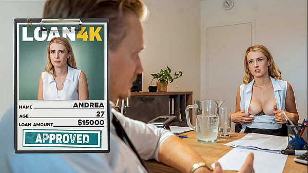 LOAN4K. Blonde babe came to get a loan and got